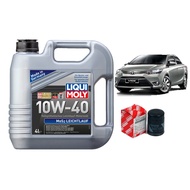 Toyota Vios Semi Synthetic Bundle using Liqui Moly 10W40 MoS2