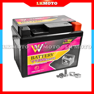 W Motorcycle Battery 12V - YB3 | 12N5L-BS | YTZ5S | YTZ6 12V Motor Battery MF