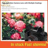 bamaxis 85mm Fixed Focus Camera Lens F1.8 Large Aperture Manual with EF Mount 7 Groups 10 Elements C