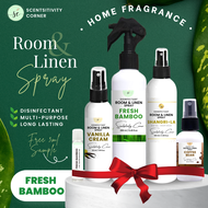 Scentsitivity Corner Fresh Bamboo Room and Linen Spray Gift Set | Air Freshener Scent for Home | Roo