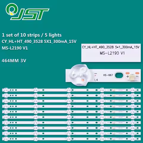 10pcs LED POLAR P49L31T2C P49L31T2CSM P50L21T2C 50DN4JM2TA-44FHD 50LF1010T CY_HL HT_490_3528 5X1_300