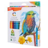 Deli Colored Pencils from 12 /18 / 24 /36 colors EMOTION Deli Colour Pencil