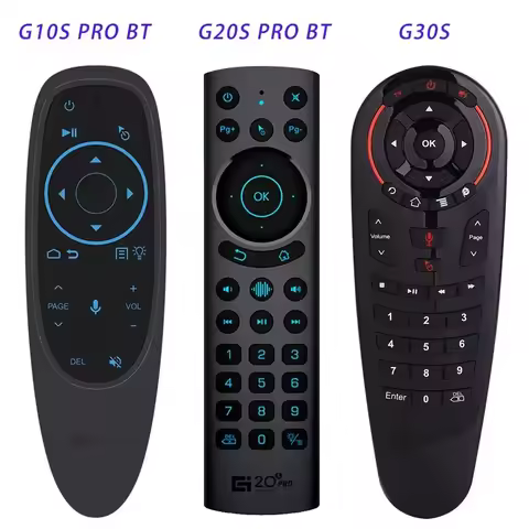 Gyroscope G20S PRO BT/G10S PRO BT 5.0 Backlit 2.4G Wireless Air Mouse G30S/G40S/G50S/G60S Voice Remo