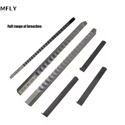 1PC 2/3/4/5/6/8/10/12/14/16/18mm A1/B1/C1/D1/E1 Type Push Type Keyway Broaches HSS Keyway Tools for 