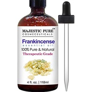 [USA]_Majestic Pure Frankincense Essential Oil Pure and Natural Frankincense Oil 4 fl. oz.