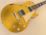 Gibson Les Paul Standard Relic Aged Electric Guitars Gold