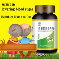 【100s】Pueraria lobata bitter melon mulberry leaf tablet Aids in lowering blood sugar in the elderly health products