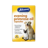 Johnson's Evening Primrose Oil Capsules for Dog & Cat (Supplement for skin & Fur)
