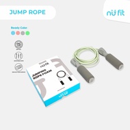 NU - FIT - Tali Skipping - Skipping Premium -skipping jump - Lompat Tali - Foam Jump Rope - Skippi