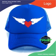 Topi Dewa 19 - Topi Dewa 19 Trucker Logo Sayap