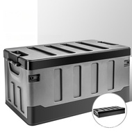Outdoor Camping Storage Box - Foldable Seat Style Organiser Car Boot Storage Box