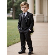 Blazer Budak Lelaki 3-in-1 Children's Blazer Suit Men's and Children's Blazer Suit/