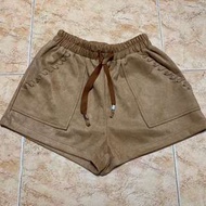 麂皮短褲 女裝 Suede shorts