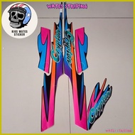 ✥ ◊ ◬ Striping Decal Polet Sticker yamaha crypton cripton 1997 1998 1999 2000 lis list Quality Stan