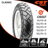CST C6017  Dual Purpose 90/90-18 / 100/90-18 / 100/90-19 / 130/80-17 / 130/90-15 TAYAR TYRE TUBELESS