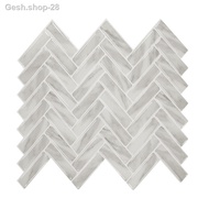 hotsale✚✒❡3D Effect Self-Adhesive Waterproof Wall Sticker 2.5mm Herringbone Pattern Peel and Stick Wall Tiles-1 sheet