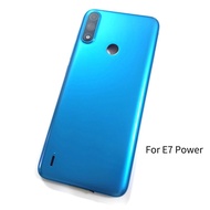 For Motorola Moto E7 / E7 Plus / E7 Power / E7i Power Back Battery Cover Housing Rear Back Cover Hou