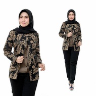 VO314 kemeja batik wanita / seragam guru / baju kerja wanita CUCI