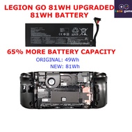 Lenovo Legion Go Upgraded 81Wh Battery 65% Longer Capacity OEM Battery Upgrade
