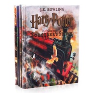 Hardcover English original painted version of the 4th Harry Potter and the Goblet of Fire full color