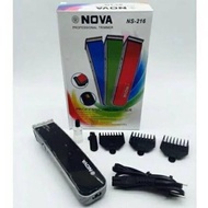 Alat Cukur Rambut Nova NS216 / Hair Clipper Rambut Hair Trimmer NOVA NS-216 Batere Built in