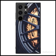 Hardcase Casing Samsung Galaxy S24 S23 S22 S21 S20 A55 A54 A35 A25 A15 FE Plus Ultra 5G Rims AMG HC0