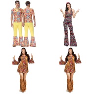 M/xl Size 70s Retro Disco Costume Set Perfect Fit For Men And Women