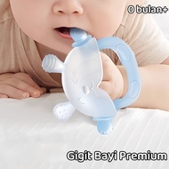 [Ready]Teether Soft Silicone Bracelet Baby Teether Toy Handheld Teether FREE Gift Baby Teether Toy