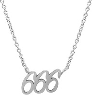 Angel Numbers Bracelet Angel Number Chain Spiritual Jewellery Lucky Charm Talisman – 666