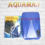 AC DC ACDC AQUAMAN AERATOR WP 6608 AIR PUMP 2 OUTPUT AQUARIUM fish pond