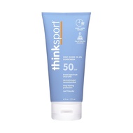 Thinksport SPF 50+Mineral Sunscreen -- Safe Natural Sports Active Sunscreen -- Waterproof Sunscreen 