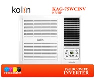 KOLIN KAG-75WCINV 0.75HP Full DC (Wifi) Inverter Window Type Aircon