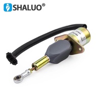 พีชคณิตแม่เหล็กแบบหยุดเครื่องยนต์สำหรับเครื่องยนต์ Cummins เข็มขัดหยุดเครื่องยนต์ 3930233 3930234 เป