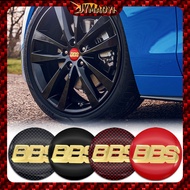 BBS 4pcs 56mm Car Wheel Hub Center Stickers Cover Sport Rim BBS Logo Decorative Tire Parts Car Styling