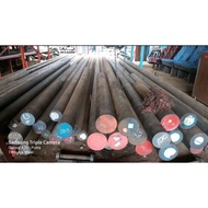 80mm Iron Axle 10cm Length s45c Carbon Steel