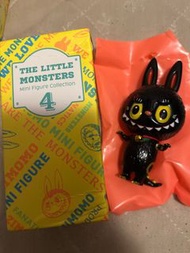 Zimomo 4 黑色招財貓 Labubu The Little Monsters