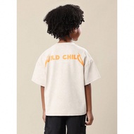 Áo thun mùa hè Wild Child Youth cỡ lớn vừa vặn cho trẻ em mặc thường ngày dạo phố Graphics Studio Ra