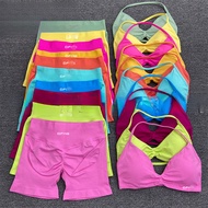 DFYNE Hot Sale Small Bra Shorts Trousers Suit Yoga Fitness Sports Leisure Breathable Suit