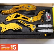 Espada Yamaha Y15ZR Honda RS150 Racing Footrest Full Set Front*&Back
