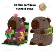 Big Size Capybara Coconut Brick Turtle Capybara Brick Block Building Toy Gift Decoration