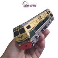 GRIYADEFARA PAPERCRAFT LOKOMOTIF CC 206 SKALA HO 1/87