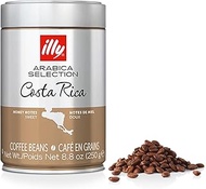 illy Whole Bean Coffee - Perfectly Roasted – Costa Rica Medium Roast - with Notes of Honey, Vanilla 