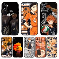for Huawei Nova 2i 2 Lite 3 3i 4E 5i 5T 7 10 SE 8i Y61 Cool Cartoon Anime Haikyuu Soft black TPU sil