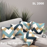 SOFA CUSHION COVER SET 40X40 (5 COVERS) - SL40 CUSHION COVER 40X40CM