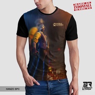 Printing T-SHIRTS WITH MOBILE LEGEND HANZO SPC GAME - ORIGINAL DISTRO CLOTHES MOBILE LEGENDS IMAGE M