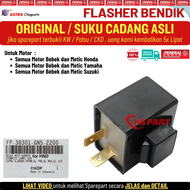 Flasher Relay Sein Sen Semua Motor Honda Yamaha Suzuki Original Federal 100%
