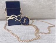 YSL專櫃化妝袋(黑色)套裝包鏈包安裝