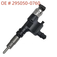 High quality New 295050-0760  2950500760  Fuel Injector For HINO 300 Series N04C EURO4 Engine