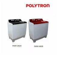 Mesin Cuci Polytron 2 Tabung 14 kg PWM 1402X