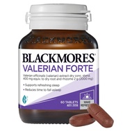 พร้อมส่ง Blackmores Valerian Forte 60 Tablets และValerian Forte 30 Tablets  ฉลากออสเตรเลีย